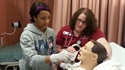 OU College of Nursing Tulsa campus hosted 25 Hale and Kellyville High School students